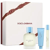 Dolce & Gabbana Light Blue Pour Homme Eau De Toillete Trio Gift Set 1/1