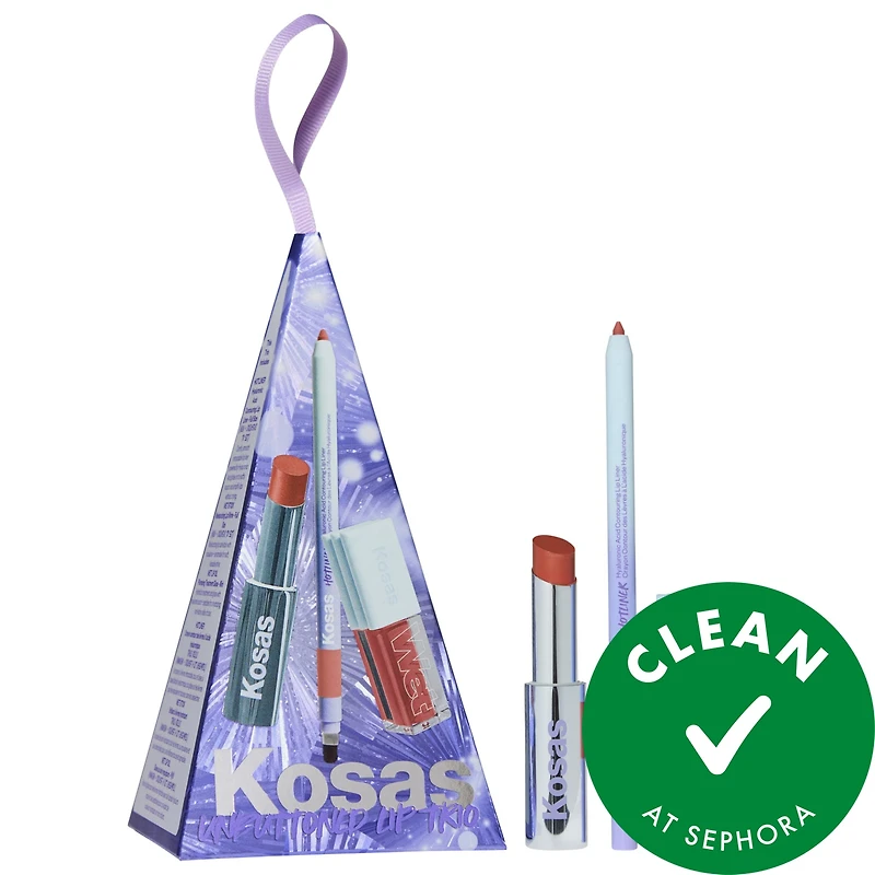Kosas Unbuttoned Lip Set