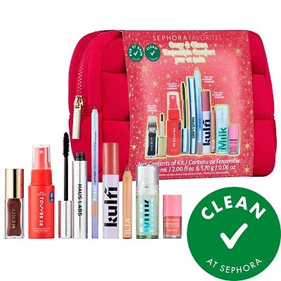 Sephora Favorites Cozy & Clean Makeup Value Set