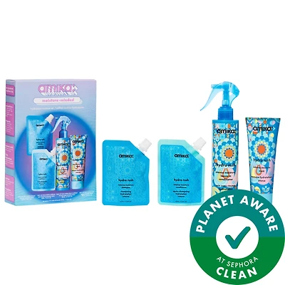 amika Moisture-Minded Hydration Routine Hair Gift Set