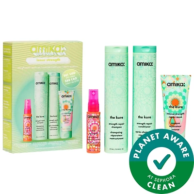 amika Inner Strength Repair Routine Hair Gift Set