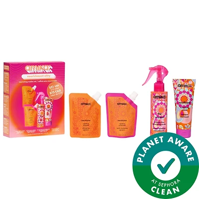 amika Nourishment-ality Nourishing Routine Hair Gift Set