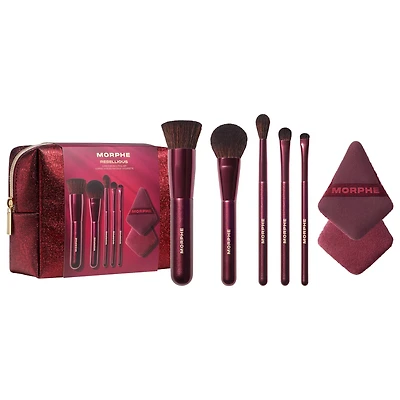 Morphe Rebellious 6-Piece Travel Brush & Tool Set