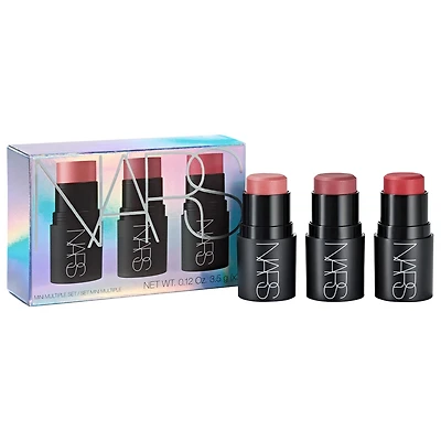 NARS Mini Multiple Soft Blur Blush Stick Set for Cheeks, Eyes, and Lips