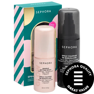 SEPHORA COLLECTION Spray & Stay Makeup Setting Spray Gift Set