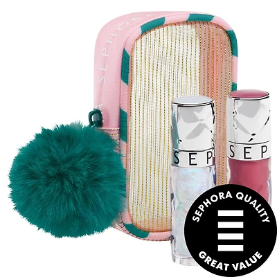SEPHORA COLLECTION Outrageous Lip Plumper Lip Gloss Makeup Gift Set