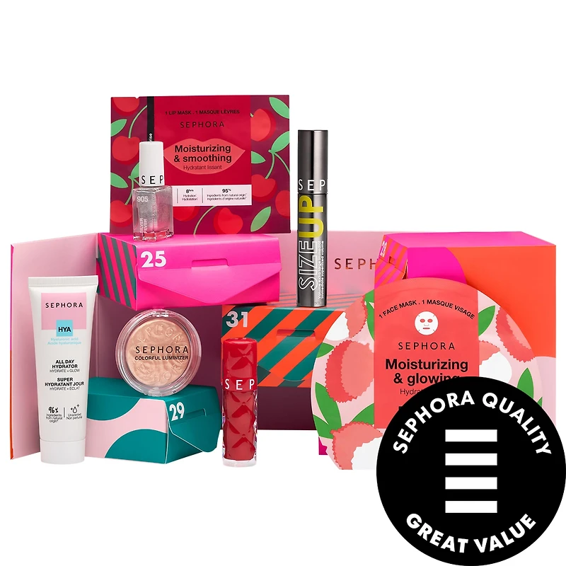 SEPHORA COLLECTION After Advent Makeup & Skincare Gift Set