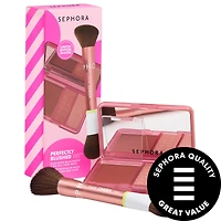 SEPHORA COLLECTION Perfectly Blushed Makeup Blush and Brush Set