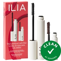 ILIA The Limitless Lash Duo - Black & Brown Mascara Gift Set 1.2 oz/33.9 g