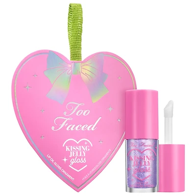 Too Faced Kissing Jelly Lip Oil Lip Gloss Ornament 0.15 oz/4.5 mL