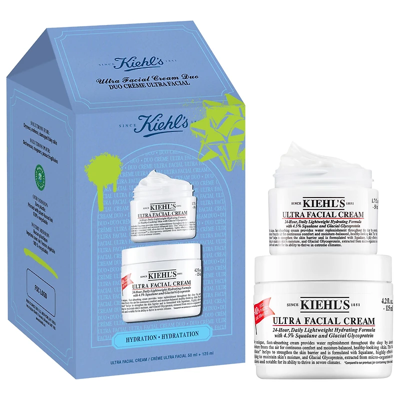 Crème hydratante avec squalane Ultra Facial rechargeable