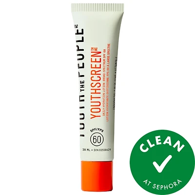 Youth To The People Youthscreen™ Daily Hydration + Invisible Broad Spectrum Sunscreen SPF 60 1.3 oz/38 mL