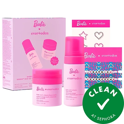 Evereden Barbie™ Kids Multi-Vitamin Cleanser & Moisturizer