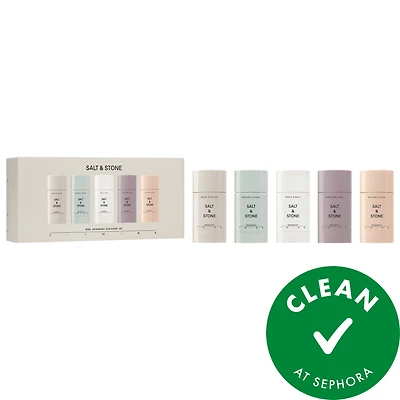 Salt & Stone Mini Deodorant Discovery Set