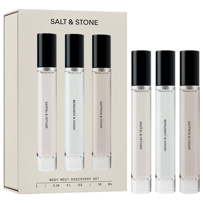 Salt & Stone Body Mist Discovery Set