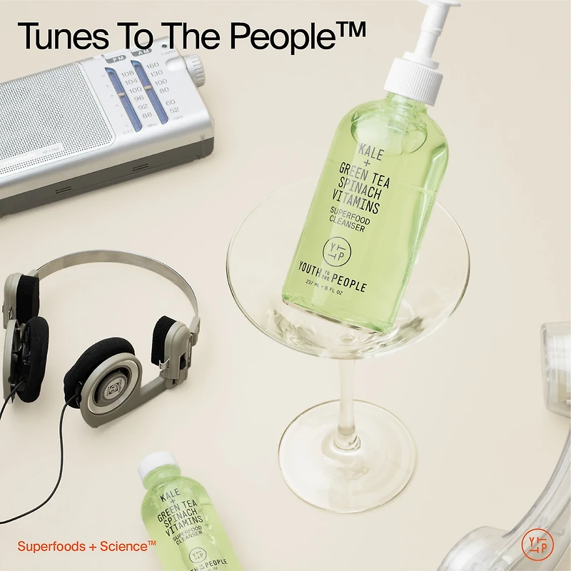 Nettoyant aux antioxydants et superaliments rechargeable