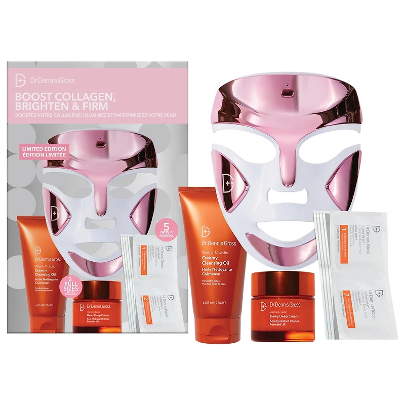 Dr. Dennis Gross Skincare Boost Collagen, Brighten and Firm Skincare Gift Set