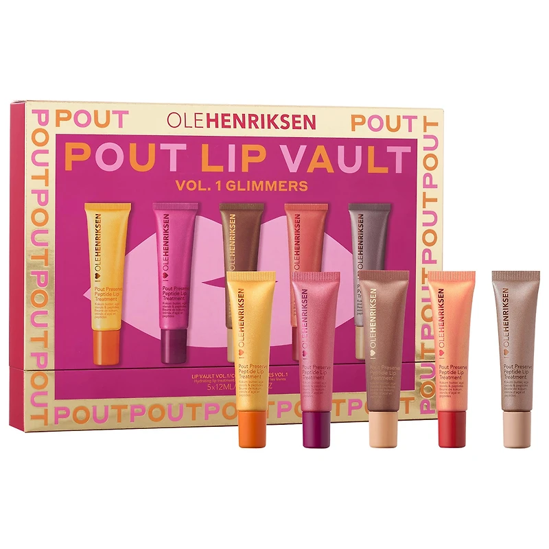 OLEHENRIKSEN Pout Preserve Peptide Lip Treatment Glimmer Vault Vol. 1