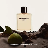 Eau de toilette Hero avec bergamote et bois cèdre