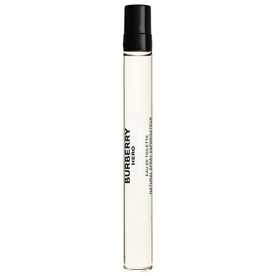 BURBERRY Hero Eau de Toilette Travel Spray with Bergamot and Cedarwood 0.33 oz/10 mL eau de toilette spray