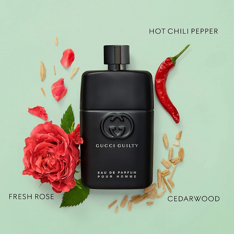 Guilty Eau de Parfum for Homme with Rose and Cedarwood