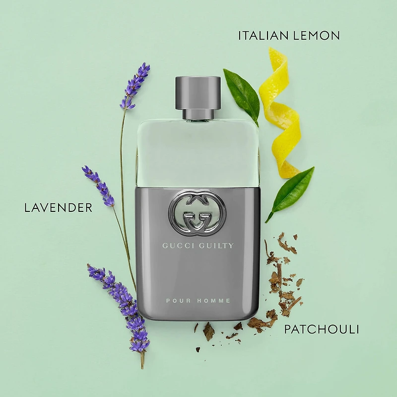 Gucci Guilty Pour Homme Eau de Toilette with Lavandin, Lemon and Patchouli