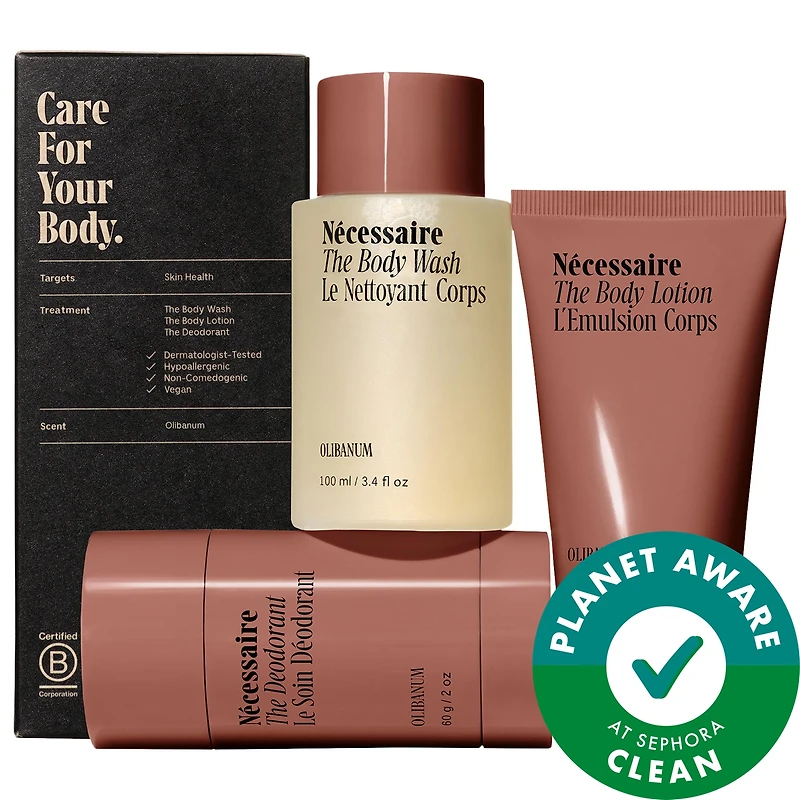 Nécessaire Olibanum Body Essentials Set - Trial + Travel