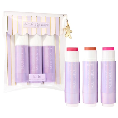 tarte cheek soufflé maracuja juicy blush and lip multi-stick trio 0.14 oz/4.25 g