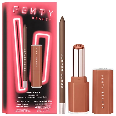 Fenty Beauty by Rihanna Glow'n Extra 2-Piece Lip Set