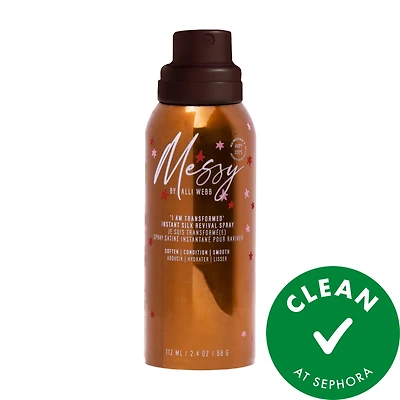Messy by Alli Webb Mini 'I Am Transformed' Instant Silk Revival Hair Refresh Spray 2.4 fl oz/112 ml