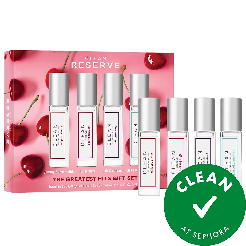 CLEAN RESERVE The Greatest Hits Travel Spray Perfume Gift Set