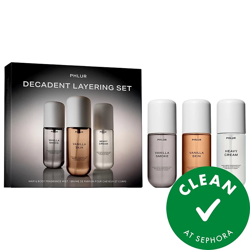 PHLUR Decadent Layering Body Mist Set