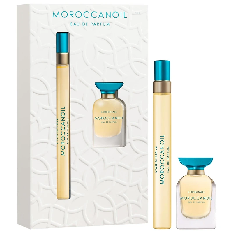 Moroccanoil L'Originale Eau de Parfum Mini Gift Set 0.34, 0.14/10, 4