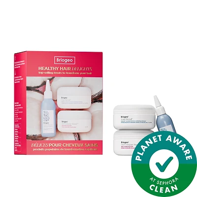 Briogeo Healthy Hair Delights Gift Set for Scalp-to-Strand Care