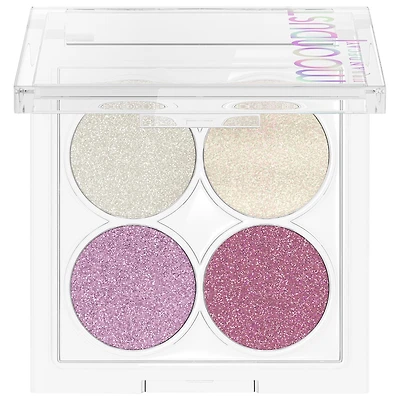 Urban Decay Moondust Quad Glitter Eyeshadow Palette "3w x 3d x 0.5h"