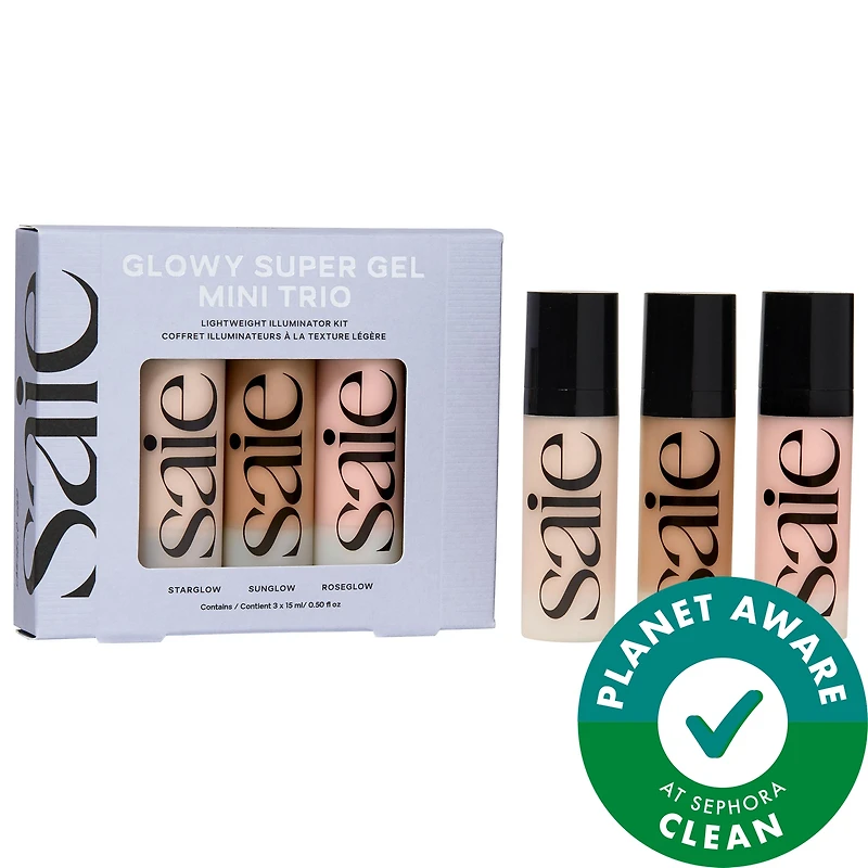 Saie Mini Glowy Super Gel Trio Gift Set