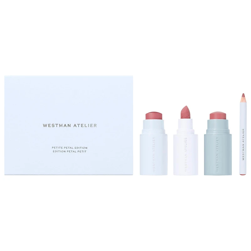 Westman Atelier Mini Petal Edition Cheek and Lip Gift Set 0.09 oz/2.5 g