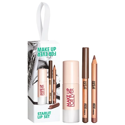 MAKE UP FOR EVER Mini Artist Color Lip Pencils & Super Boost Gloss Trio