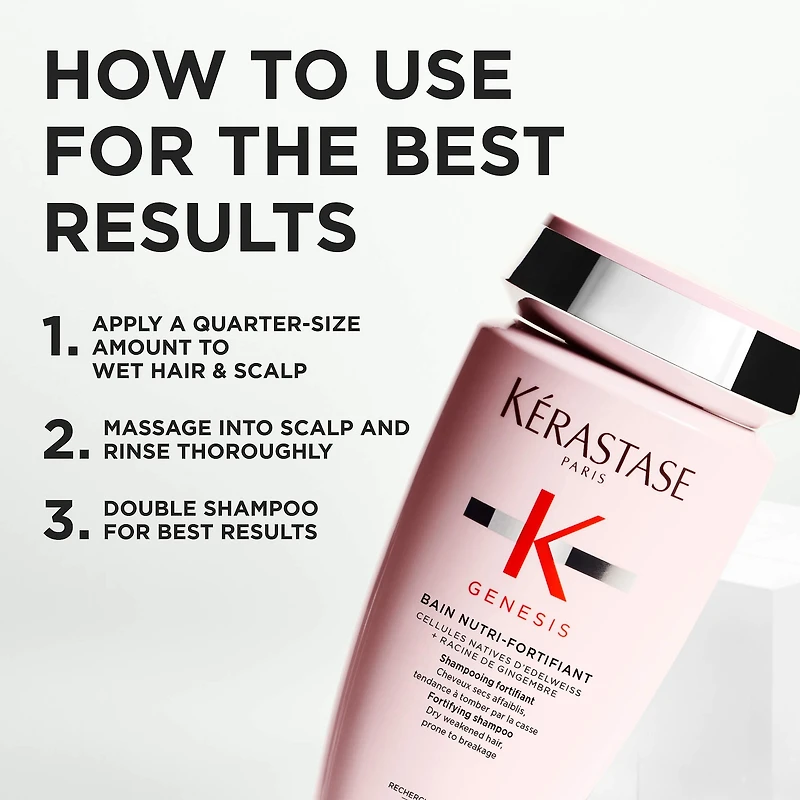 Genesis Hair Strengthening Shampoo for Normal to Dry Hair