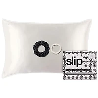 Slip Pure silk queen gift set with lace trim - charm 15.98/453g