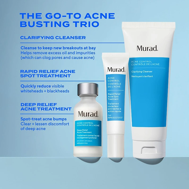 Nettoyant purifiant Clarifying Cleanser à l'acide salicylique
