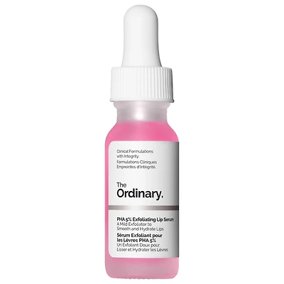 The Ordinary PHA 5% Exfoliating Lip Serum 0.5 oz/15 ml