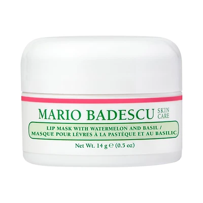 Mario Badescu Lip Mask with Watermelon & Basil 0.5 oz/14 g