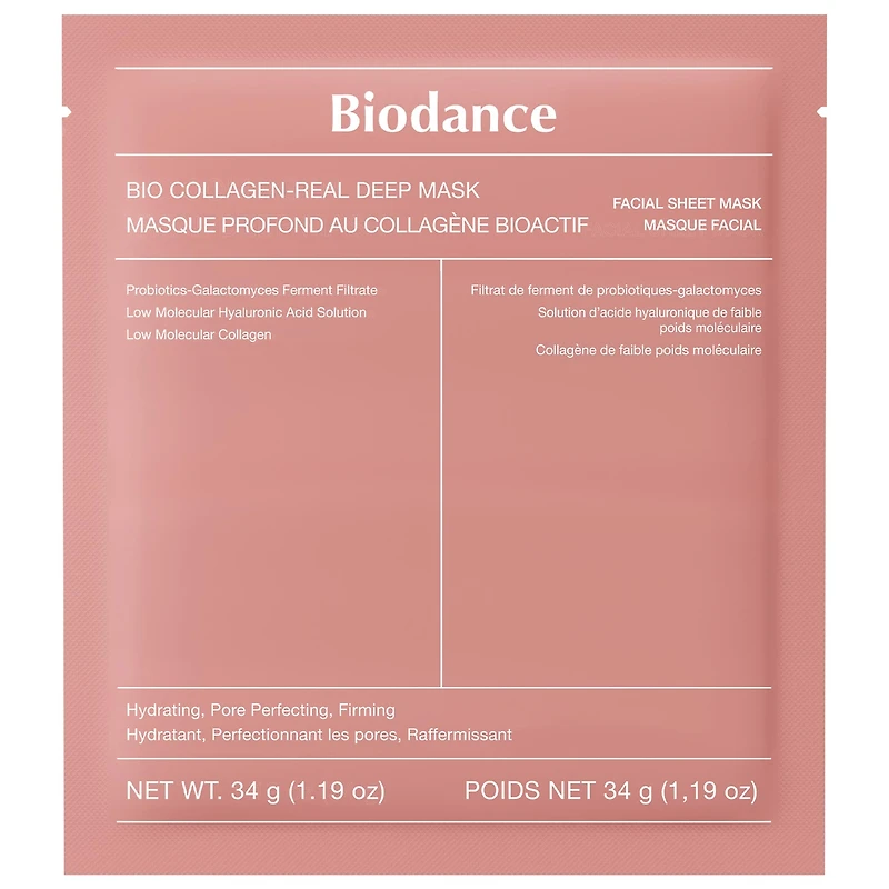 Biodance Bio Collagen Real Deep Mask for Pore Minimizing & Firming Care 1 Mask/34 g