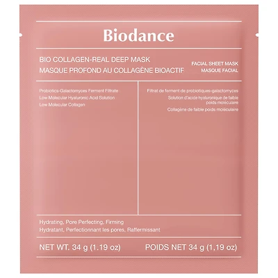 Biodance Bio Collagen Real Deep Mask for Pore Minimizing & Firming Care 1 Mask/34 g