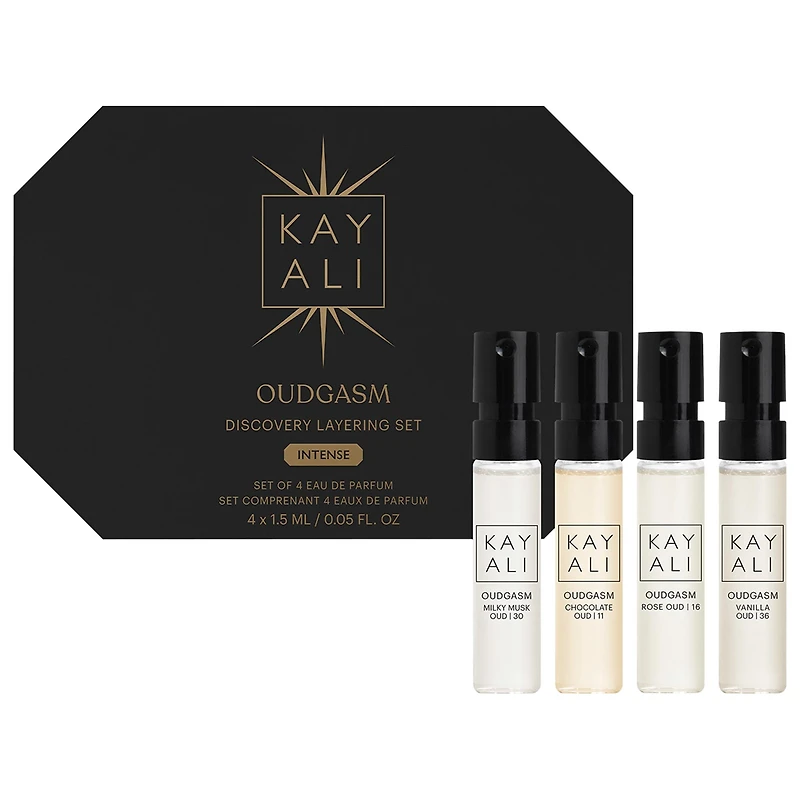 KAYALI Oudgasm Discovery Layering Sampler Perfume Set
