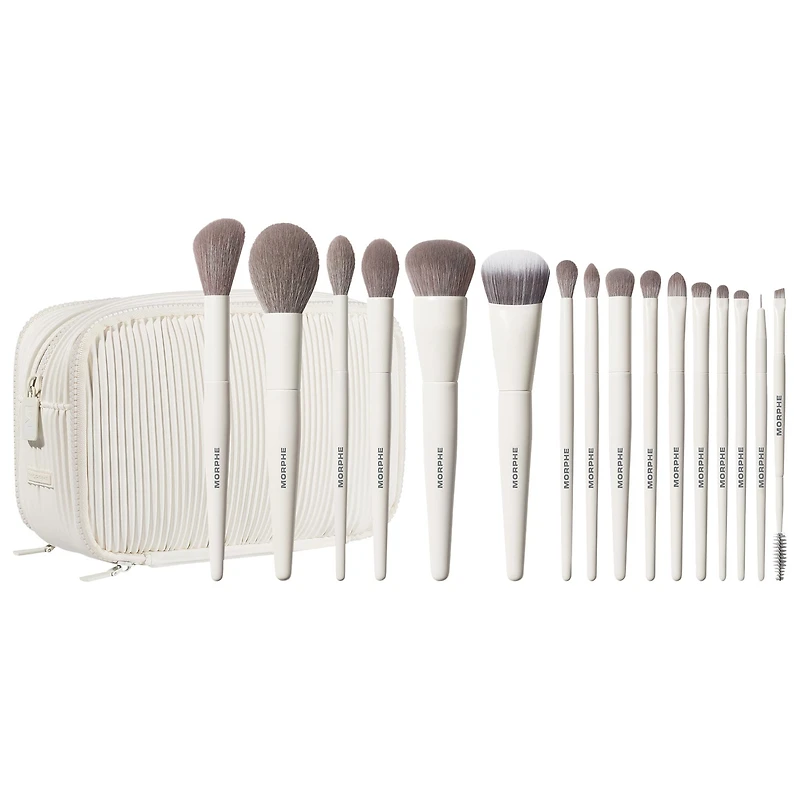 Morphe Ready, Set, Pro 16-Piece Face & Eye Brush Set