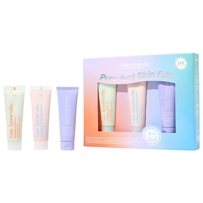 Kate Somerville Pore-fect Skin Edit Cleanser Trio