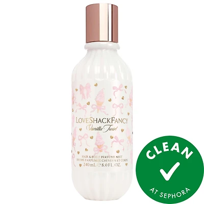 LoveShackFancy Vanilla Twirl Hair & Body Mist 8oz/240mL perfume mist