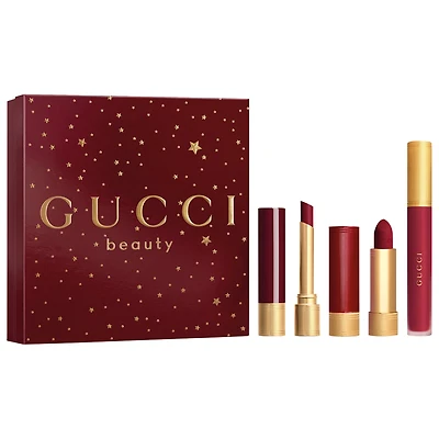 Gucci Rosso Ancora Lips Trio Gift Set